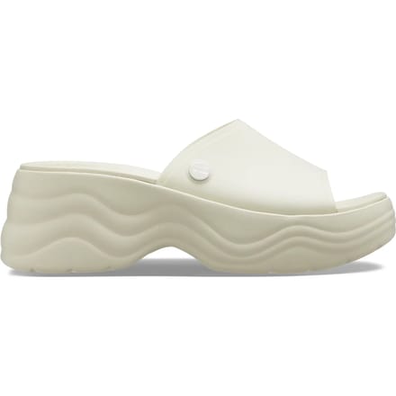 Crocs Skyline Slide - Dames Klapki - Bone - Platform - Comfort