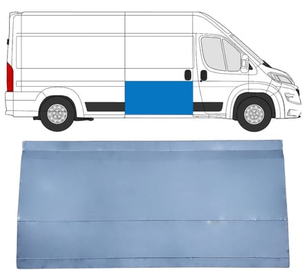 Interne reparatie achterste deuren voor Opel Movano 2021-2026 / Rechts