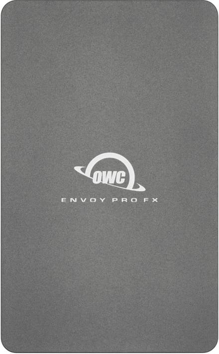 OWC 2.0TBEnvoy Pro FX Thunderbolt 3 + USB-C Portable NVMe SSD, up to 2800MB/s - Space Grey