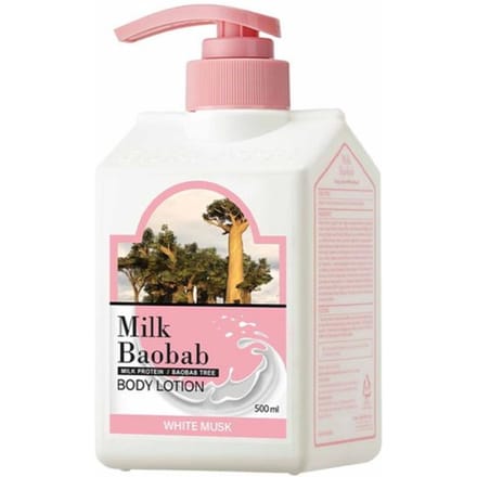 Melk Baobab Bodylotion Witte Muskus 500 ml white
