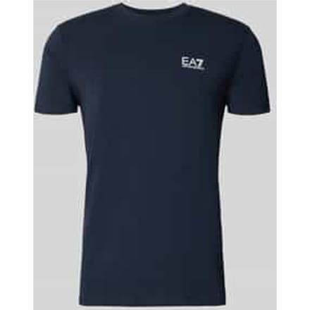 T-shirt met labelprint