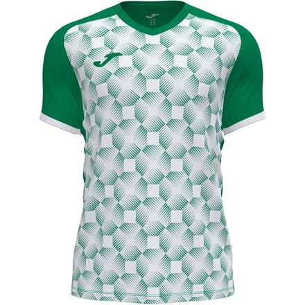 Joma Supernova III Shirt Korte Mouw Heren - Groen / Wit | Maat: M