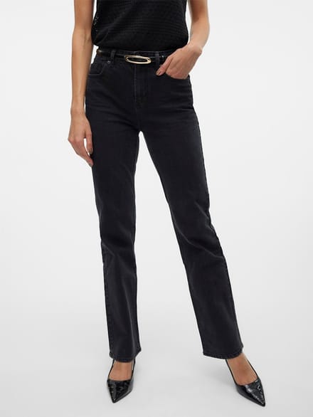 VERO MODA - VMTESSA HR STRAIGHT JEANS LI134 GA NOOS - Dames - Jeans