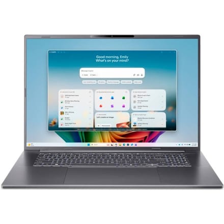 Acer Aspire 18 AI, A18-I71M, Laptop, 18" WUXGA IPS, Intel Core Ultra 9, 32GB RAM, 1TB SSD, Intel Graphics