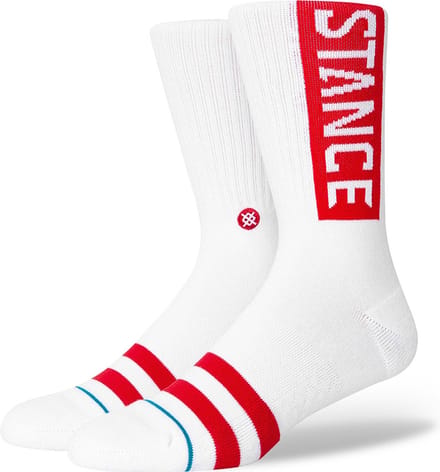 Stance heren casual OG wit II