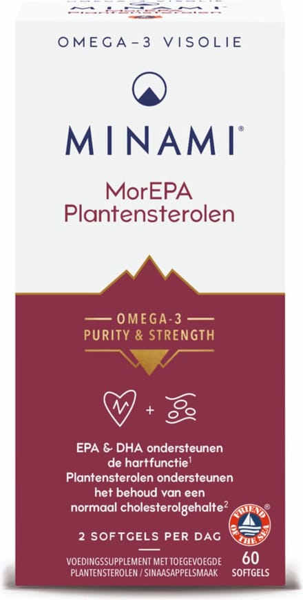 Minami MorEPA Plantsterolen - 60 softgels