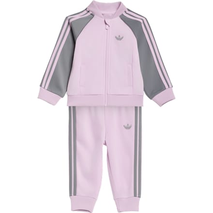 Adidas Sst Tracksuit Trainingspakken Baby - Roze - Maat 63 - 68 CM - Poly Mesh
