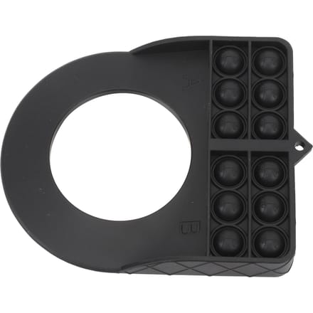 Club Putting Cup Siliconen Draagbare Club Training Hulp Putting Cup voor Binnen Buiten black