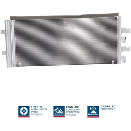 Condensator, airconditioning NISSENS 940997