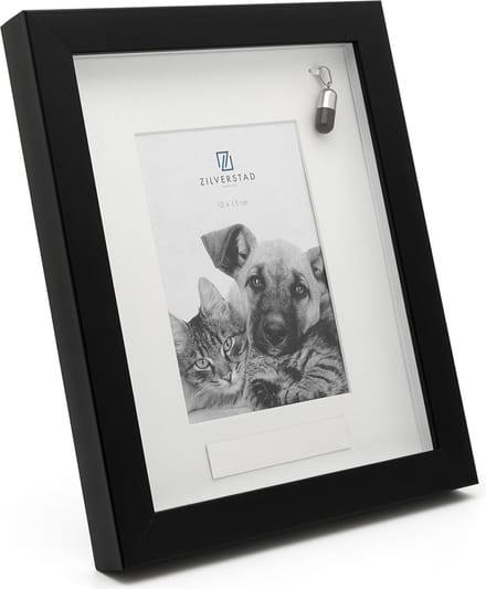 Zilverstad - Memory fotolijst Huisdier met ashouder 10x15cm