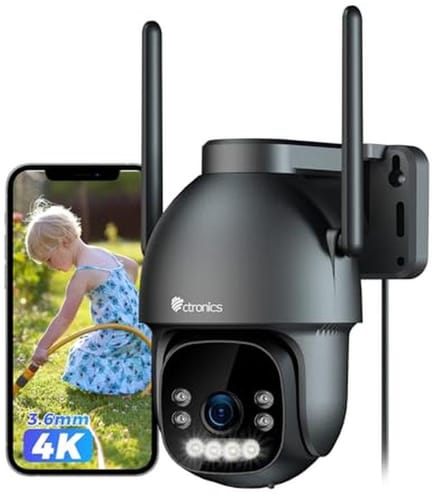 Solidchoice - 4K Outdoor Beveiligingscamera met Nachtzicht