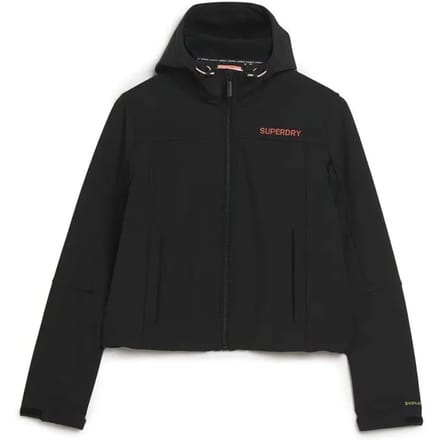 Superdry - Softshell trekkerjas met capuchon - Dames