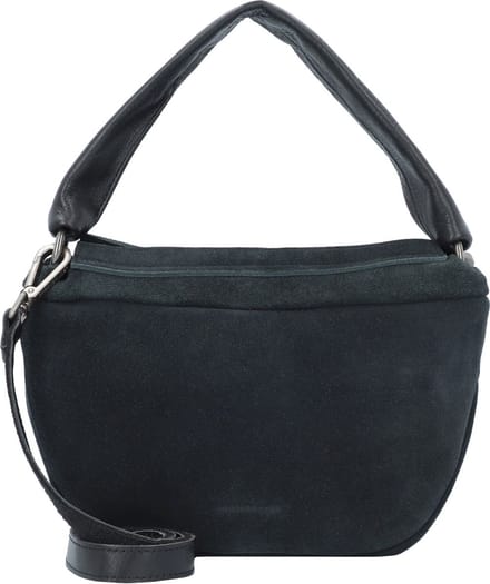 FREDsBRUDER Leren Schoudertas Sohandi Crossbody Black Zwart
