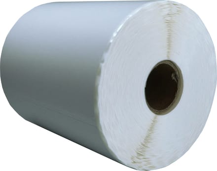 DULA Compatible Zebra Labels 102x152mm - 300 etiketten per rol - kern 25mm - Wit - Permanent - 1 rol