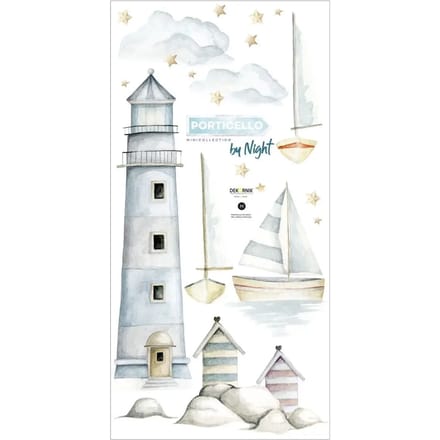 Stickers voor baby's Dekornik Porticello By Night Set