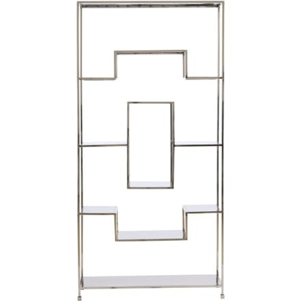 Light & Living - Kast open REZINA - 100x30x205cm - Grijs