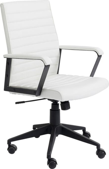 Kare Design Bureaustoel Wit Model Labora
