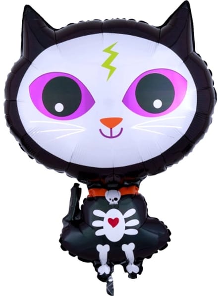 Folieballon Halloween kat - 53cm - heliumballon - anagram