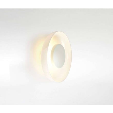 MARSET LED wandlamp Aura Plus, Ø 25 cm, opaal