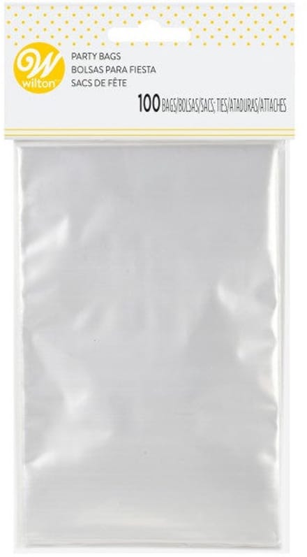 Wilton Traktatiezakjes Doorzichtig Mini pk/100
