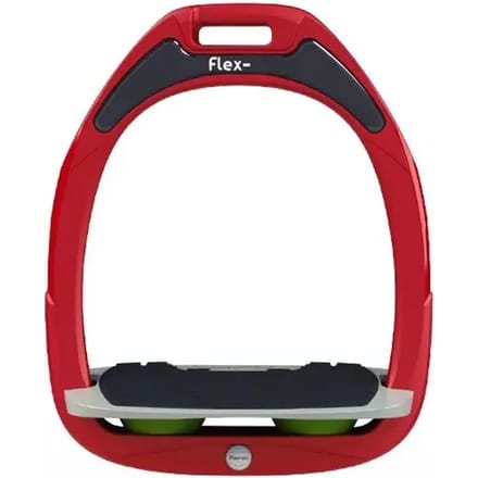 Inclinatie stijgbeugels Grip Rood/Grijs/Groen Flex-On Green Composite