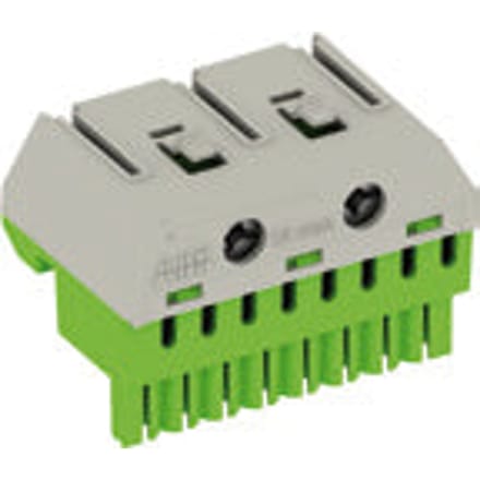 ABB ZK82G Klemmenstrook PE 8 1 - 5-4mm Schroefloos - 1SPE007715F9713 [2 stuks].