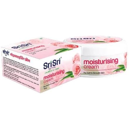 Vochtinbrengende crème (100 gr), Hydraterende crème, Sri Sri Tattva 5.8375 white