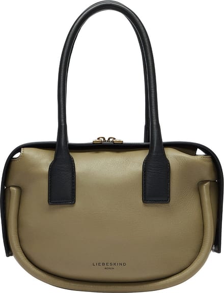 LIEBESKIND BERLIN Leren Schoudertas Fab Satchel Salvia Olijfgroen