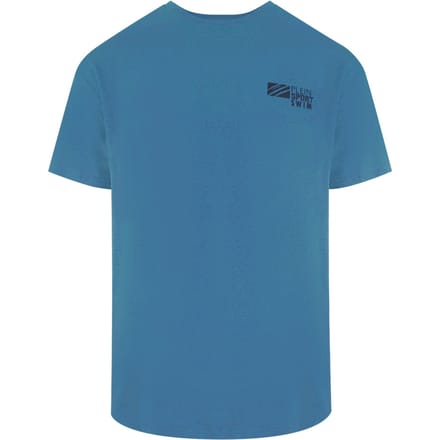 Klassiek Korte Mouwen Logo T-shirt in Teal