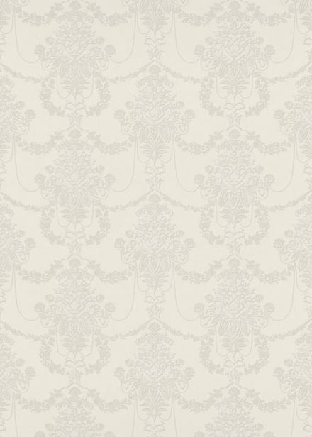 Erismann Vinylbehang 10287-14 - Versailles - Klassiek Wit - 53cm x 10.05m