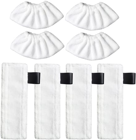YONO Accessoires Set geschikt voor Kärcher Easyfix SC2 SC3 SC4 SC5 - Mop - Dweil - Microvezel Stoomreinigeraccessoires