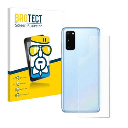 Screenprotector voor Samsung Galaxy S20 (Achterkant) Beschermglas transparant