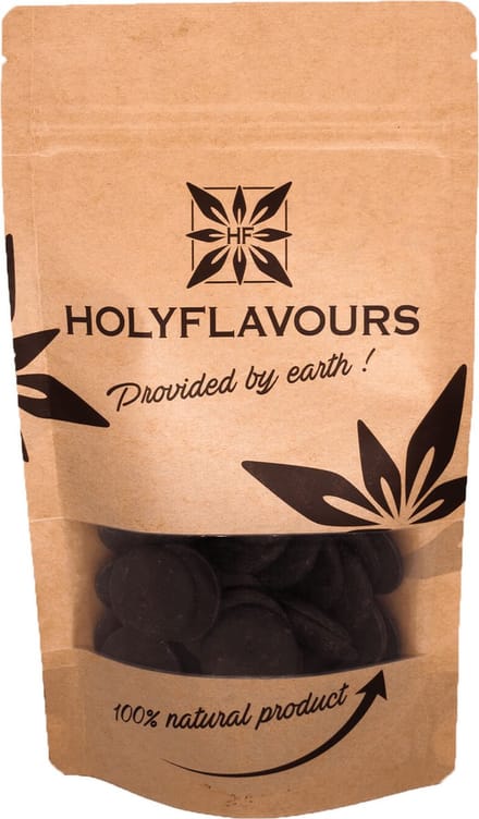 Cacao Pasta Wafers (Cacao Massa) - 100 gram - Holyflavours