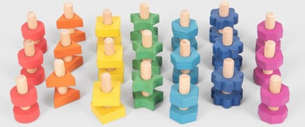 Regenboog Houten Moeren & Bouten - Pk21