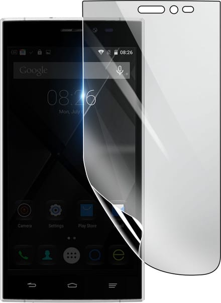 3mk, Geschikt voor Doogee F5, Schokbestendige Hydrogel Screenprotector, Transparant