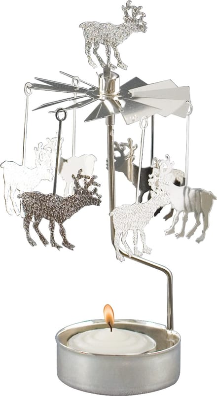 ELAND ROTARY CANDLE ZILVER - PLUTO PRODUKTER