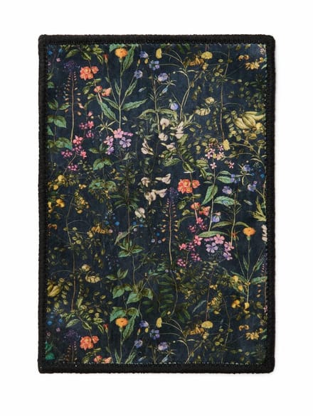 Essenza Augustina Vloerkleed Antraciet - 60x90 cm