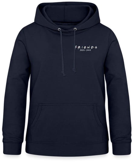 Friends Vrienden Logo 1994-2004 Hoodie Dames