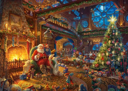 999 Games Legpuzzel Santa Claus Karton 1000 Stukjes