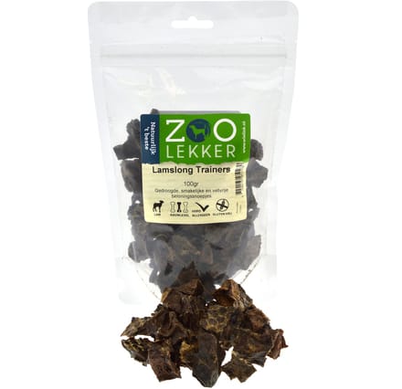 Zoolekker Lamslong Trainers 100 gram