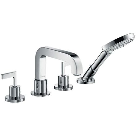 AXOR Citterio ready set 4-hole bath rim mixer lever handles
