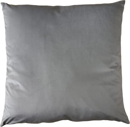 Clayre & Eef Kussenhoes 45x45 cm Grijs Polyester
