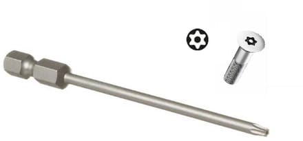 Wera 05060051001 867/4 Z TORX® BO Bits met Boring TX 15 x 89mm