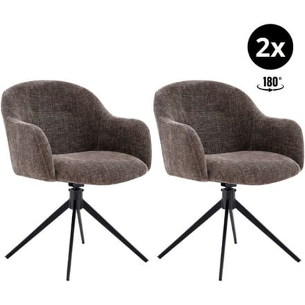 Multifurn Eetkamerstoel juul (set van 2)