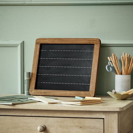 LOBERON Schoolbord Kanza bruin/zwart