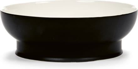 Serax Ann Demeulemeester Ra Kom Black-Off White D 22 cm