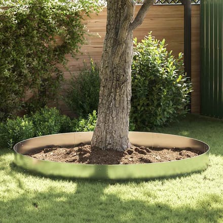 vidaXL - Grasboorden - 20 - st - 100x20 - cm - gegalvaniseerd - staal