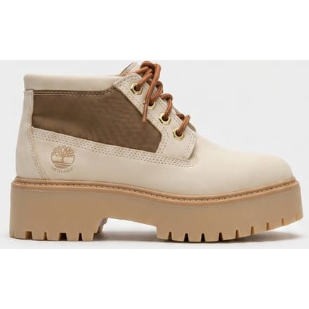 Timberland Mid Lace Up Waterproof Boot Light Beige Größe: 39.5 | Stiefel Outlet | Damen | Braun