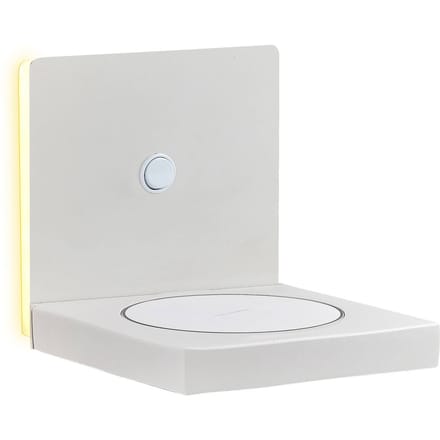 Mantra Iluminación Zanzibar LED wandlamp met oplaadstation, wit