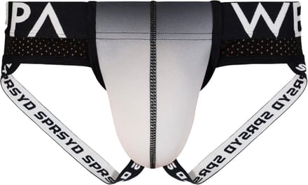 SUPAWEAR SPR Max Gradient Jockstrap Black/White - MAAT L - Heren Ondergoed - Jockstrap voor Man - Mannen Jock